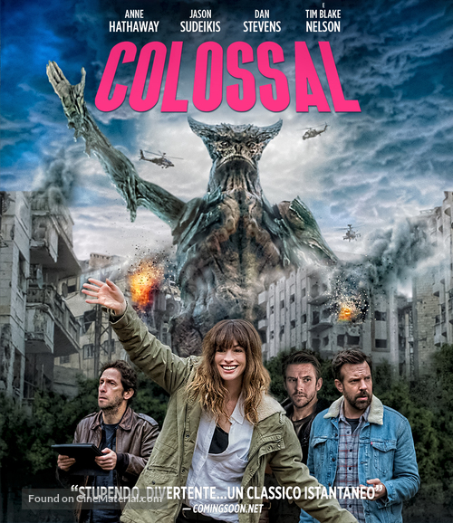 Colossal - Italian Blu-Ray movie cover