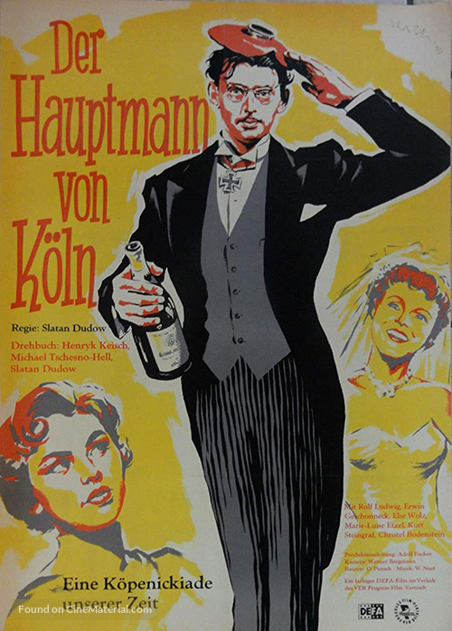 Der Hauptmann von K&ouml;ln - German Movie Poster