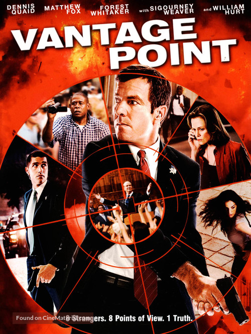Vantage Point - Blu-Ray movie cover