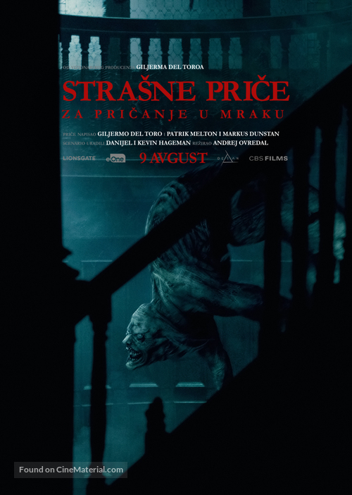Scary Stories to Tell in the Dark - Serbian Movie Poster