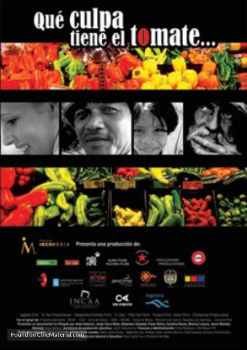 Qu&eacute; culpa tiene el tomate - Peruvian Movie Poster