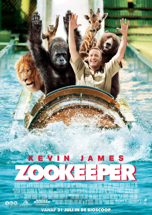 The Zookeeper - Dutch Movie Poster