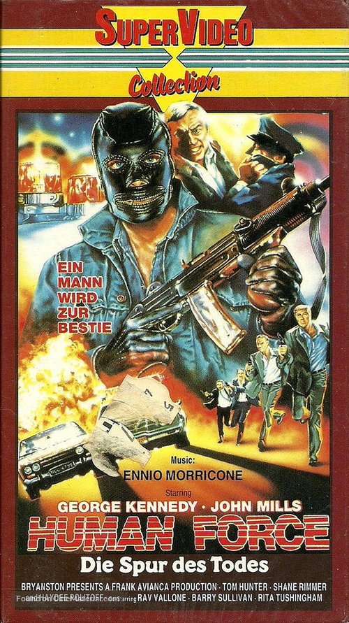 The &#039;Human&#039; Factor - German VHS movie cover
