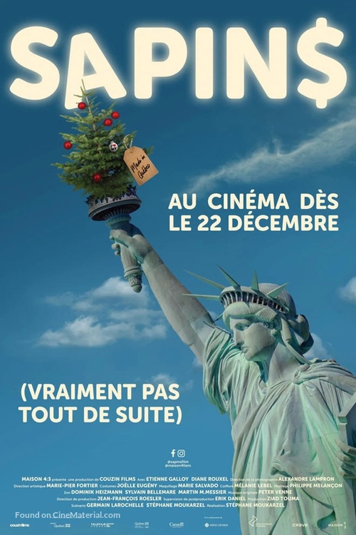 Sapins - Canadian Movie Poster