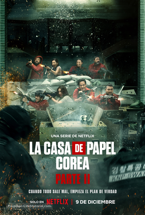 &quot;Money Heist: Korea - Joint Economic Area&quot; - Spanish Movie Poster