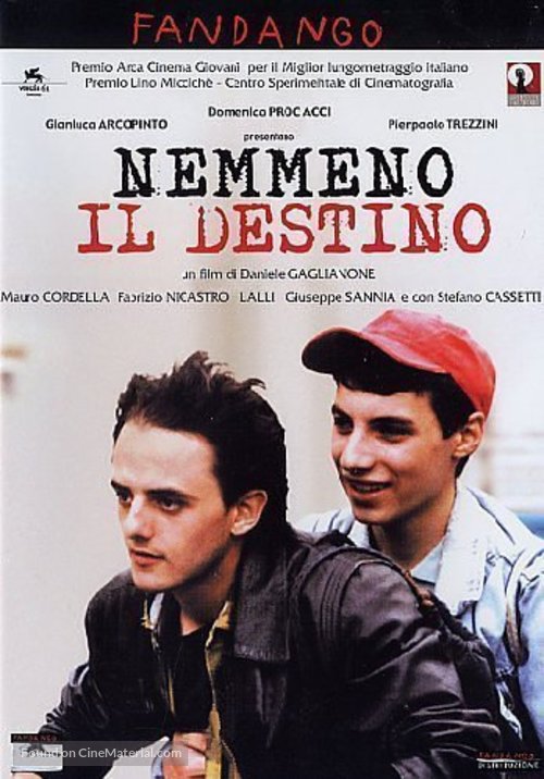 Nemmeno il destino - Italian DVD movie cover