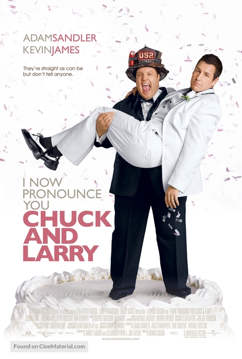 I Now Pronounce You Chuck &amp; Larry - Movie Poster