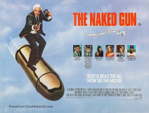 The Naked Gun - British Movie Poster