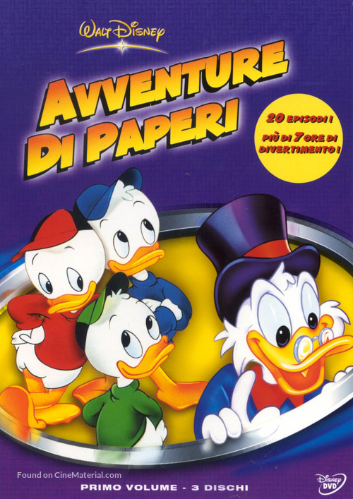 &quot;DuckTales&quot; - Italian DVD movie cover