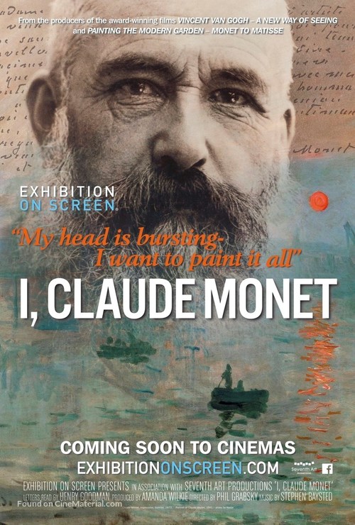 I, Claude Monet - British Movie Poster