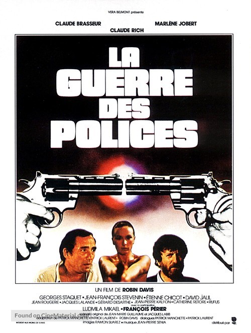 La guerre des polices - French Movie Poster
