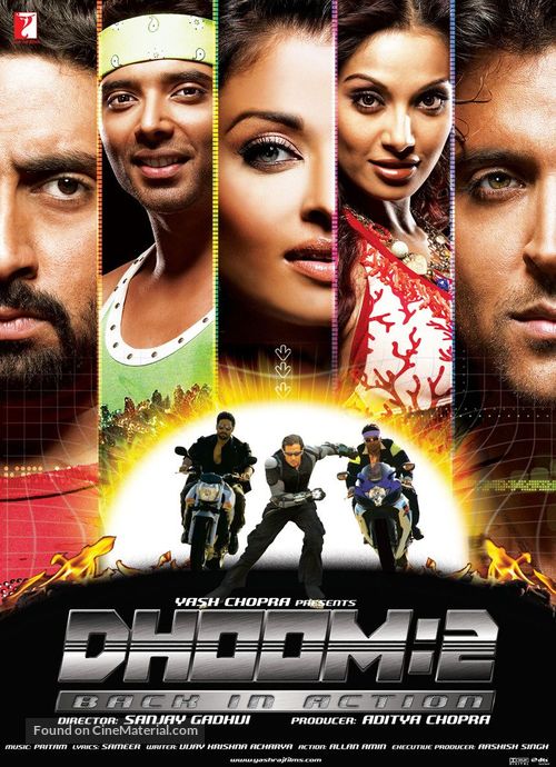 Dhoom 2 - Indian Movie Poster