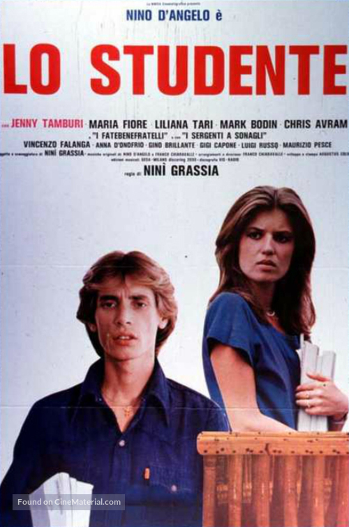 Lo studente - Italian Movie Poster