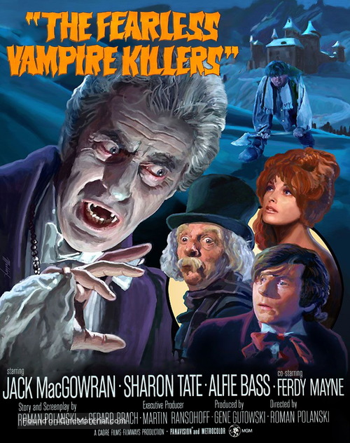 Dance of the Vampires - British Movie Poster