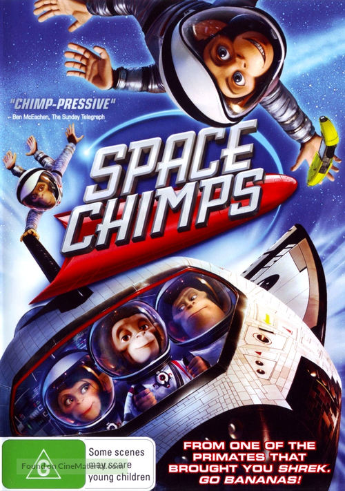 Space Chimps - Australian DVD movie cover