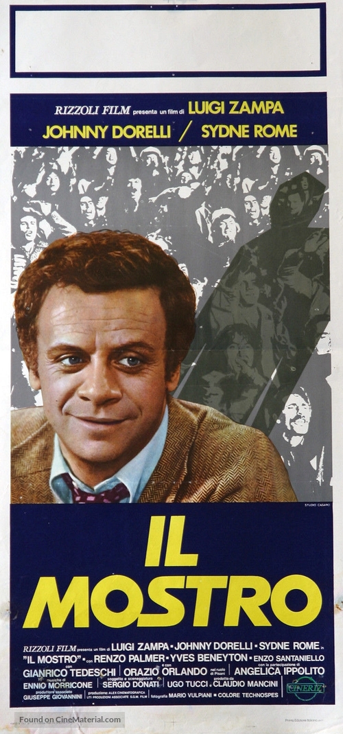 Il mostro - Italian Movie Poster