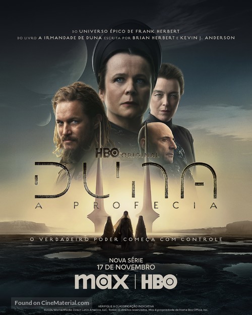 &quot;Dune: Prophecy&quot; - Brazilian Movie Poster