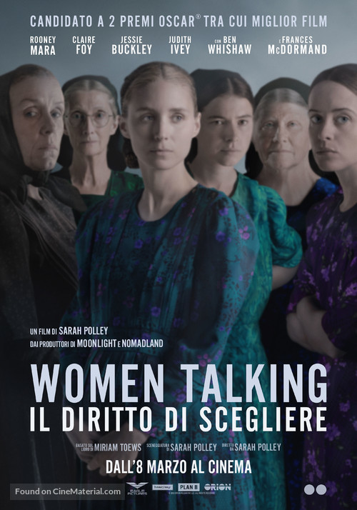 Women Talking - Italian Movie Poster