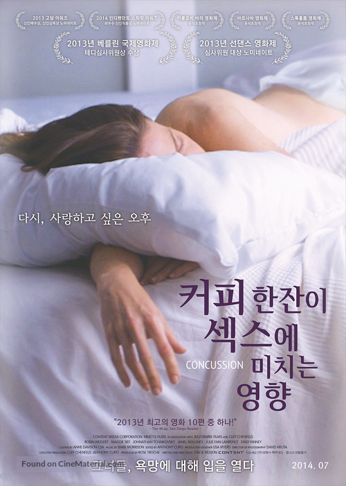 Concussion - South Korean Movie Poster
