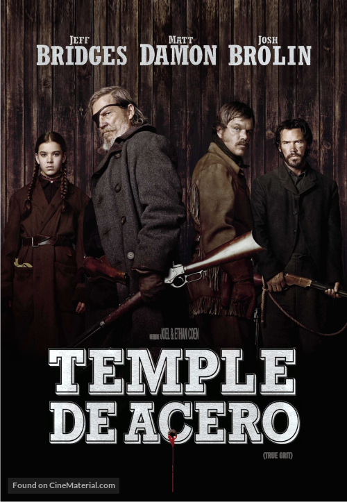 True Grit - Argentinian DVD movie cover