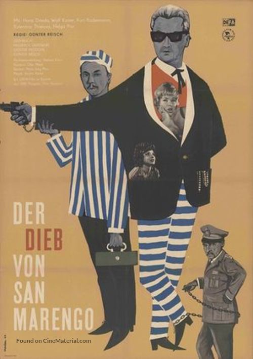 Das Stacheltier - Der Dieb von San Marengo - German Movie Poster