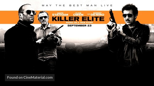 Killer Elite - British Movie Poster