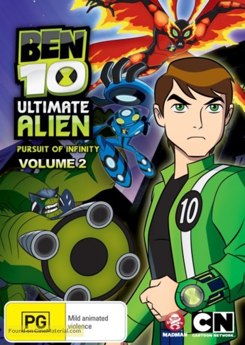 &quot;Ben 10: Ultimate Alien&quot; - Australian DVD movie cover