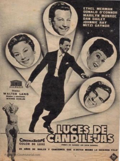 There&#039;s No Business Like Show Business - Spanish poster