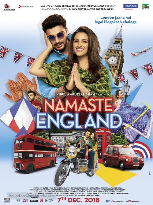 Namastey England - Indian Movie Poster