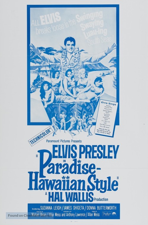 Paradise, Hawaiian Style - Movie Poster