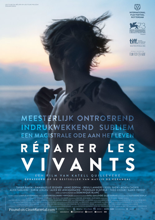 R&eacute;parer les vivants - Dutch Movie Poster