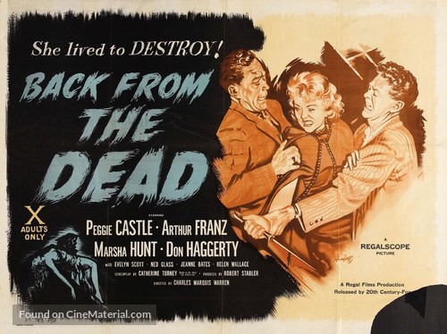 Back from the Dead - Movie Poster