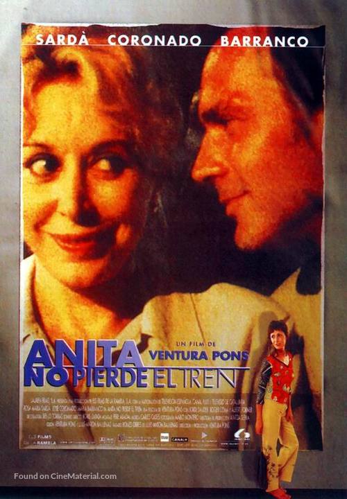 Anita no perd el tren - Spanish Movie Poster