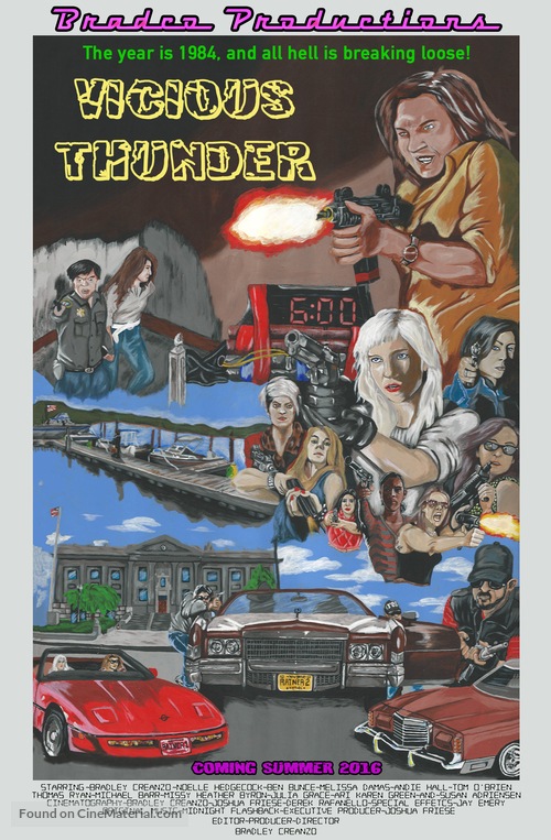 Vicious Thunder - Movie Poster