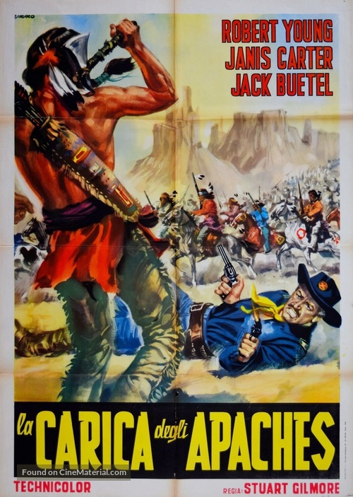 The Half-Breed - Italian Movie Poster