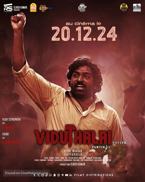 Viduthalai Part 2 - French Movie Poster