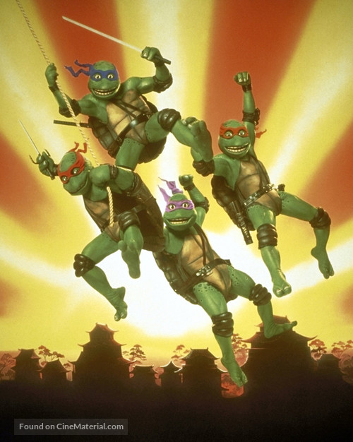 Teenage Mutant Ninja Turtles III - Key art