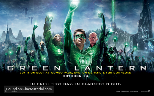 Green Lantern - Video release movie poster
