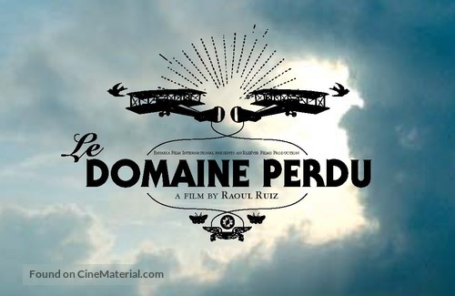 Domaine perdu, Le - French poster