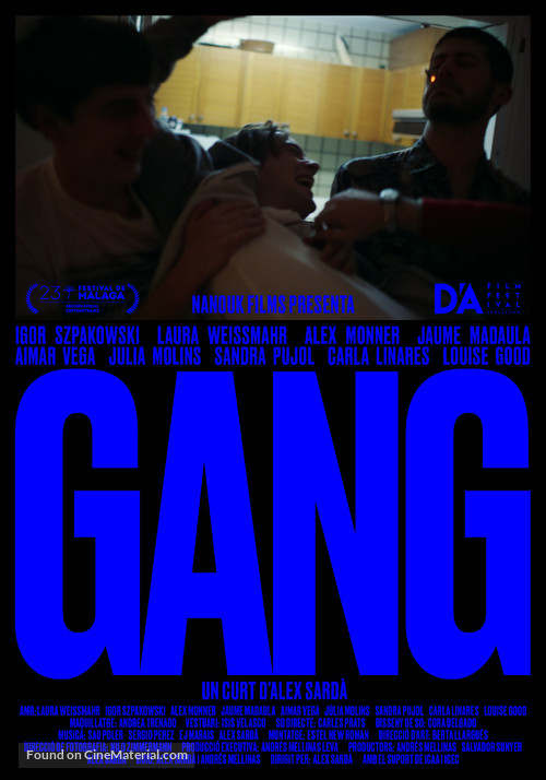 Gang - Spanish Movie Poster