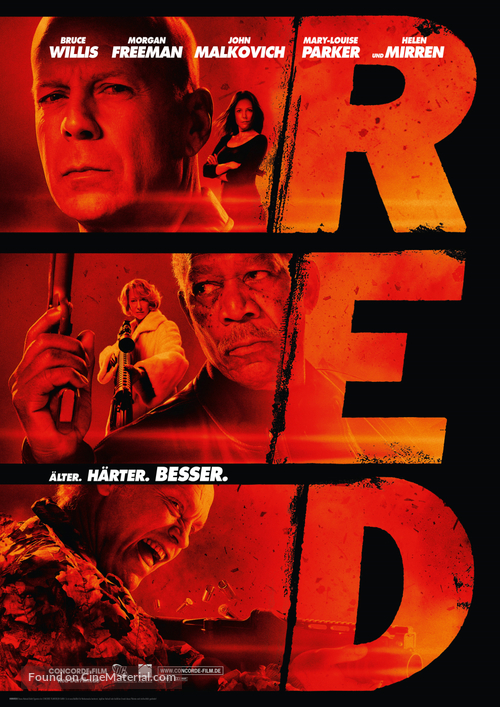 RED - German Movie Poster