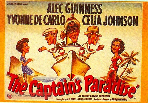 The Captain&#039;s Paradise - British Movie Poster