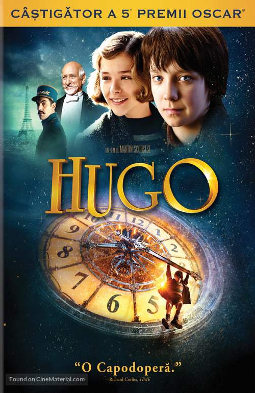 Hugo - Romanian DVD movie cover