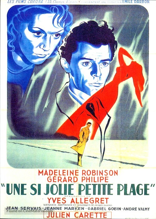 Une si jolie petite plage - French Movie Poster