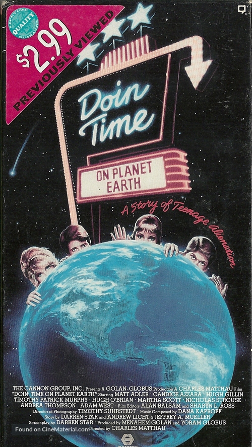 Doin' Time on Planet Earth - VHS movie cover