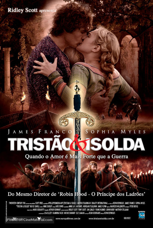 Tristan And Isolde - Brazilian Movie Poster