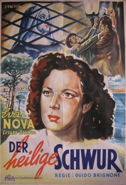 Monaca santa - German Movie Poster