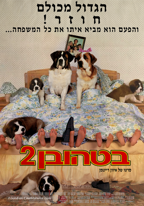 Beethoven&#039;s 2nd - Israeli Movie Poster