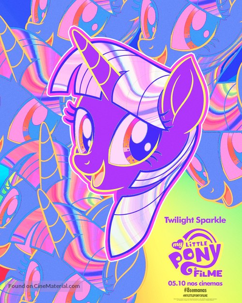 My Little Pony : The Movie - Brazilian Movie Poster