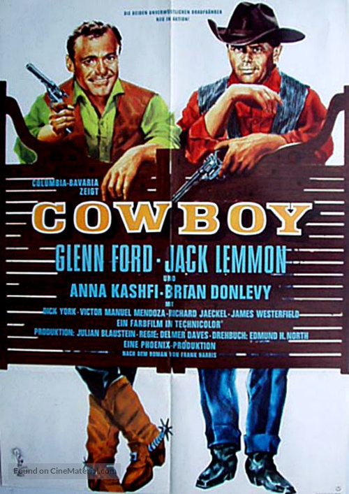Cowboy - German Movie Poster